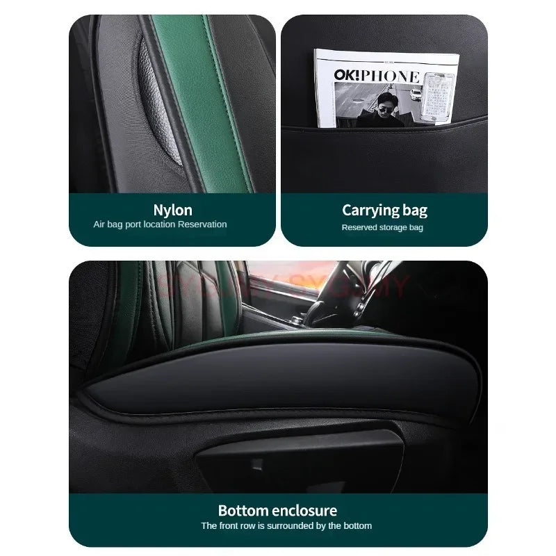1 PC Universal Car Seat Cover for Geely All Car Models Geometry C Atlas Coolray Emgrand EC7 Tugella Interior Accessories